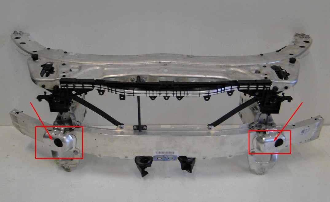 Mercedes C Serisi W205 2015-2020 Tampon Demir Kapağı Ön | WENDER MA2056260800