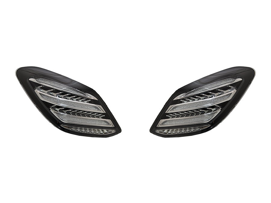 Mercedes C Serisi W205 2015-2020 Komple Stop [DONUSUM => 2019-21] Füme, Kayar LED Farlı | WENDER MA2059069005