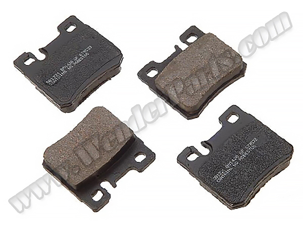 Mercedes E Serisi W210 1996-2002 Fren Balatası Arka; Çift Pim | WENDER MA21197