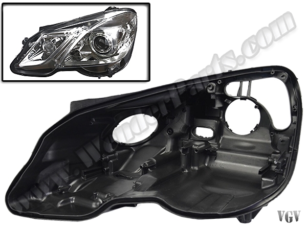 Mercedes E Serisi W212 2009-2016 Far Kasası Sol (Bi-Xenon) | WENDER MA2128200939P2