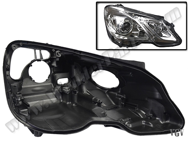 Mercedes E Serisi W212 2009-2016 Far Kasası Sağ (Bi-Xenon) | WENDER MA2128201039P2
