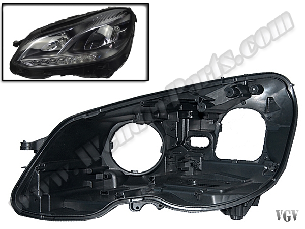 Mercedes E Serisi W212 2009-2016 Far Kasası Sol (Statik Led) | WENDER MA2128201739P2