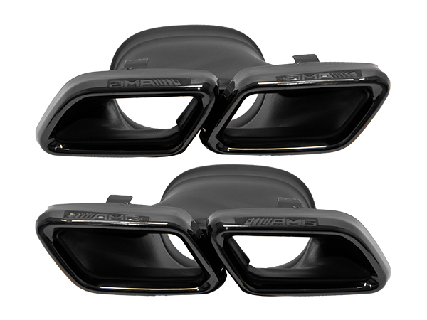 Mercedes E Serisi W213 Egzoz Ucu Set Siyah -AMG E63 | WENDER MA2134903300