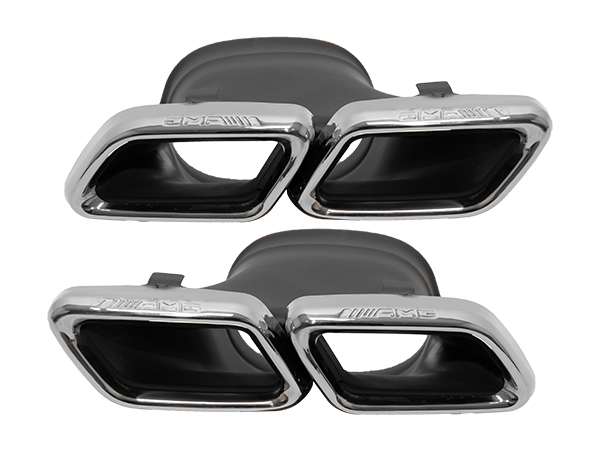 Mercedes E Serisi W213 Egzoz Ucu Set Krom -AMG E63 | WENDER MA2134904300