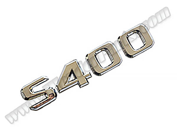 Mercedes S Serisi W220 Bagaj Yazısı -S400- | WENDER MA2208170515