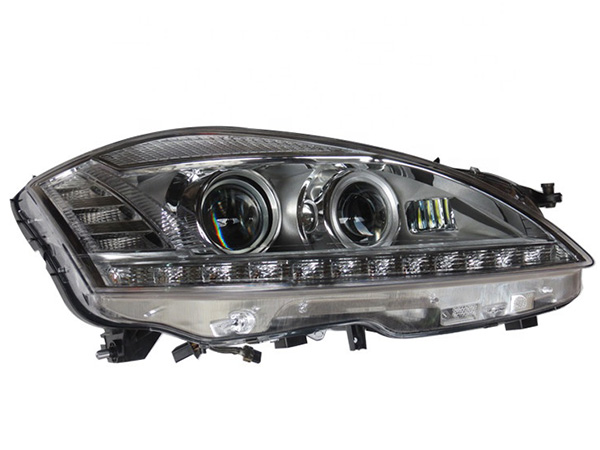 Mercedes S Serisi W221 2006-2013 Komple Far Sağ (Adaptif Far Sistemli (AHL)-Xenon) Tek Sıra 6lı Soket | WENDER MA2218207439