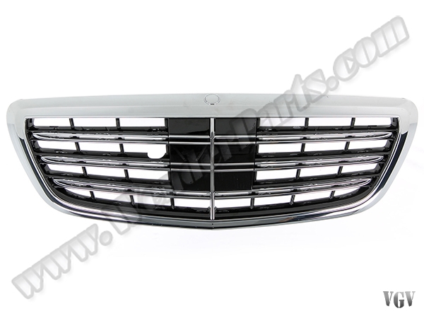 Mercedes S Series W222 S65 2013-2016 Grille Chrome Black Camera - AMG | WENDER MA2228800283