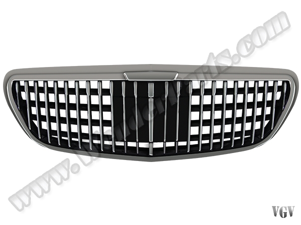 Mercedes S Series W222 2013-2016 Grille Chrome Black ACC MAYBACH | WENDER MA2228805302