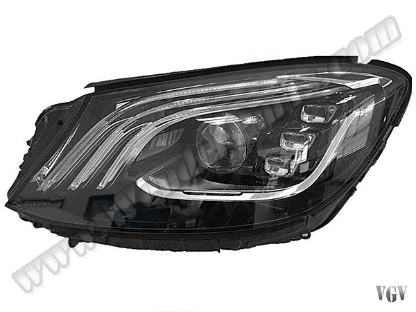 Mercedes S Serisi W222 2013-2021 Komple Far Sol (Dinamik LED Farlı) | WENDER MA2229067703