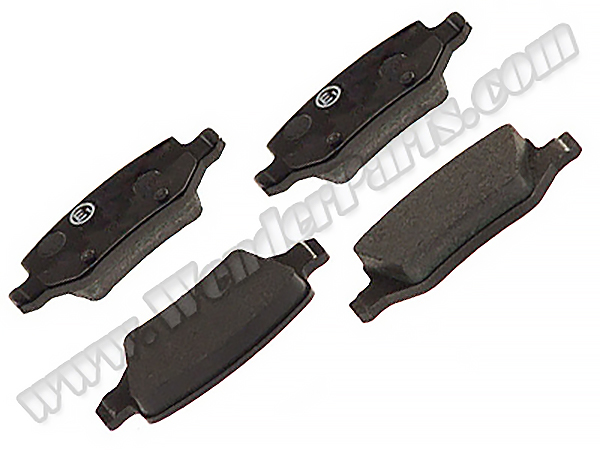 Mercedes A Serisi W169 2004-2011 Fren Balatası Arka | WENDER MA23138