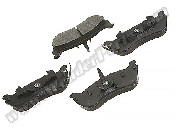 Mercedes ML Serisi W163 1998-2005 Fren Balatası Arka | WENDER MA23190