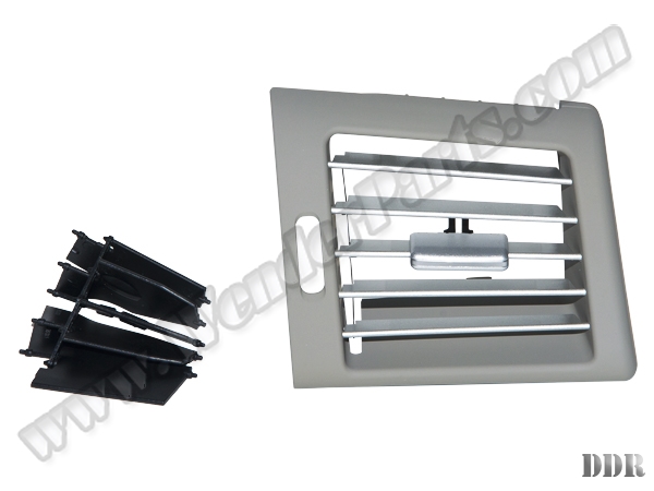 Mercedes R Series W251 2010-2013 A/C Heater Grille Front Left Chrome Trim Grey | WENDER MA2518302554GR