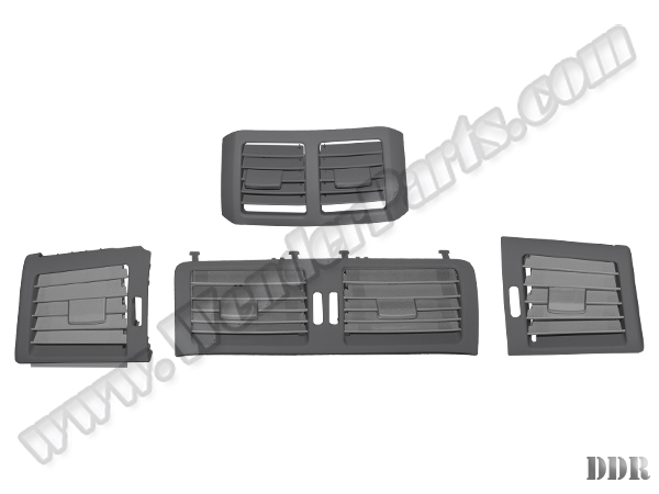 Mercedes R Serisi W251 2005-2010 Klima/Kalorifer Izgarası Set:4ad Ön/Arka Gri | WENDER MA2518309754S4