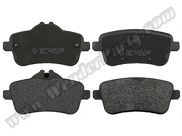 Mercedes GL Serisi W166 2011-2015 Fren Balatası Arka | WENDER MA25215