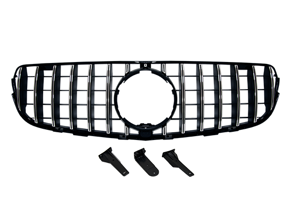 Mercedes GLC X253 2015-2018 Grille Chrome Black -GTR | WENDER MA2533131