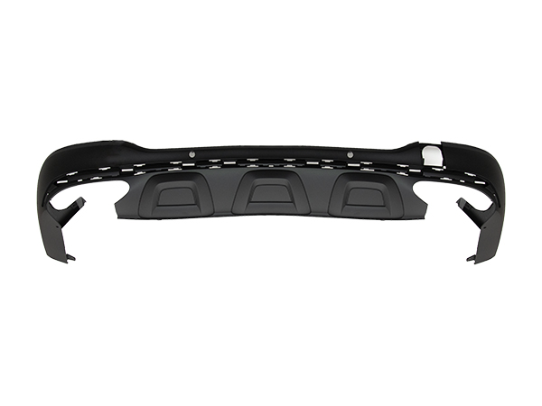 Mercedes GLC Series X253 2015- Bumper Diffuser Rear; Quad Exhaust Outlet | WENDER MA2538850300