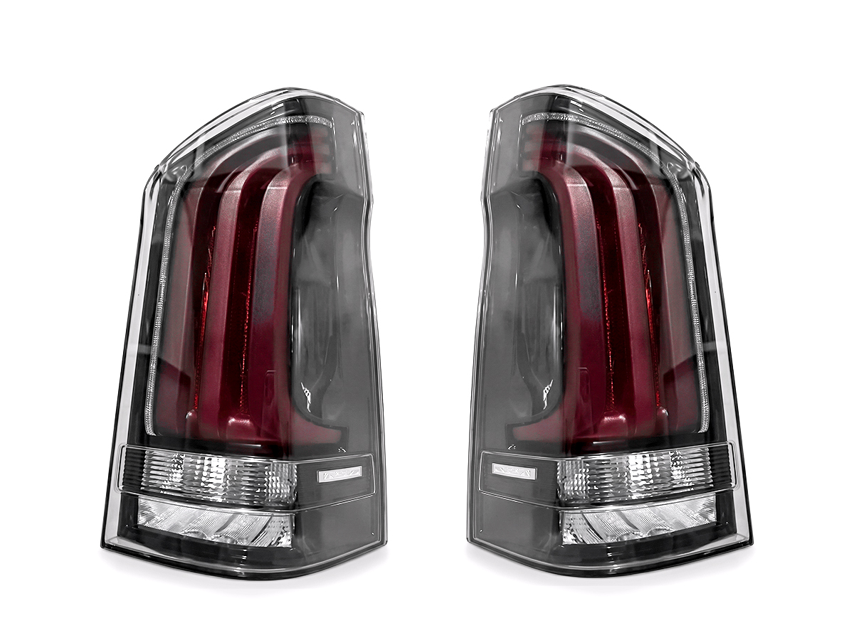 Mercedes Vito Series W447 2014- Complete Tail Light (Purple) Sliding LED Headlight | WENDER MA4478219902