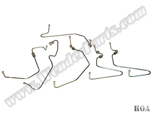 Mercedes W201 Kasa 1982-1993 Enjektör Yakıt Borusu Set | WENDER MA6030700033