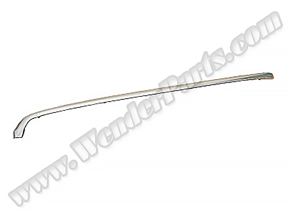 Mercedes W124 Kasa 1984-1993 Tampon Nikelajı Arka Sol | WENDER MN1248801736