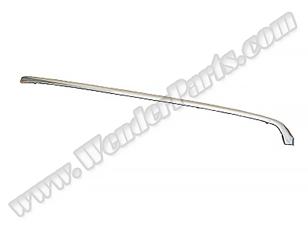 Mercedes W124 Kasa 1984-1993 Tampon Nikelajı Arka Sağ | WENDER MN1248801836