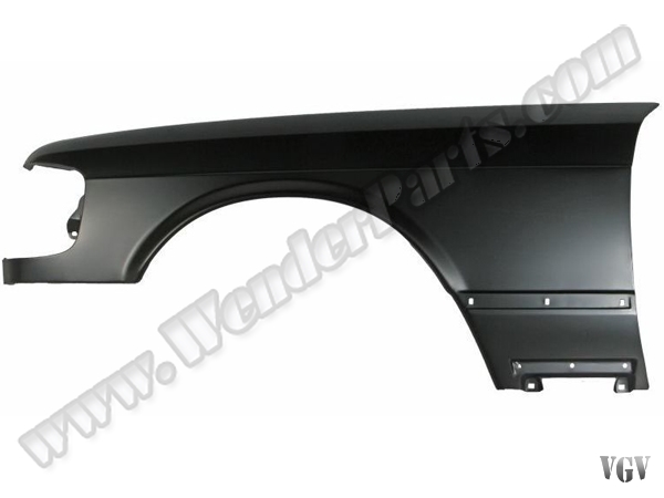 Mercedes W126 1986-1991 Çamurluk Ön Sol Deliksiz Sac | WENDER MN1268812301S