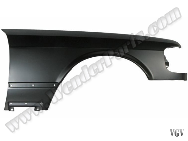 Mercedes W126 1986-1991 Çamurluk Ön Sağ Deliksiz Sac | WENDER MN1268812401S