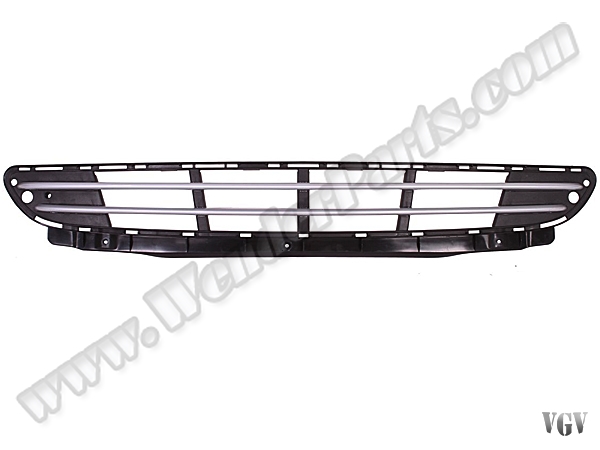 Mercedes C Serisi W203 2000-2007 Tampon Izgarası Ön Orta; Gümüş Çitalı, Açık | WENDER MN2038801005SL