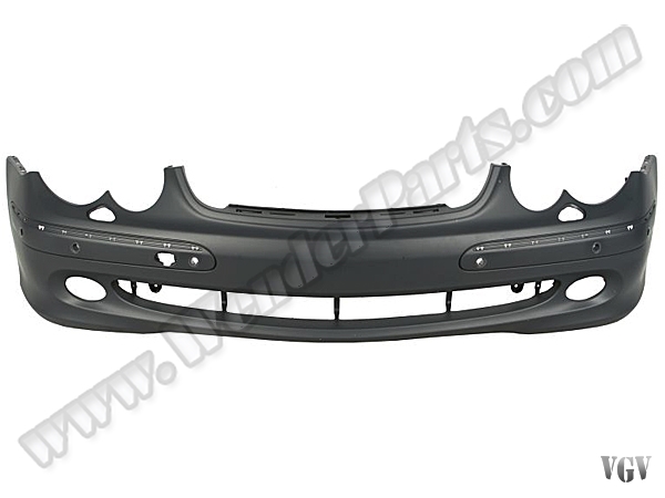 Mercedes W209 Tampon Ön; Far Yıkamalı, Park Sensörlü | WENDER MN2098850325