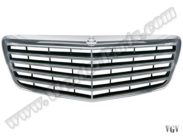 Mercedes E Serisi W211 2006-09 Panjur Krom/Krom/Siyah | WENDER MN2118801783BK
