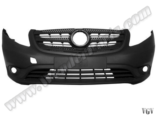 Mercedes Vito W447 2015- Komple Tampon Ön SİSli Tip Panjurlu | WENDER MN4478859625